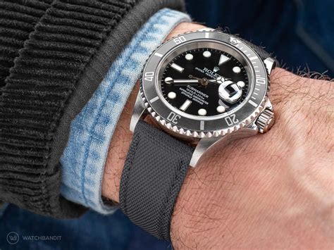 rolex submariner strap width